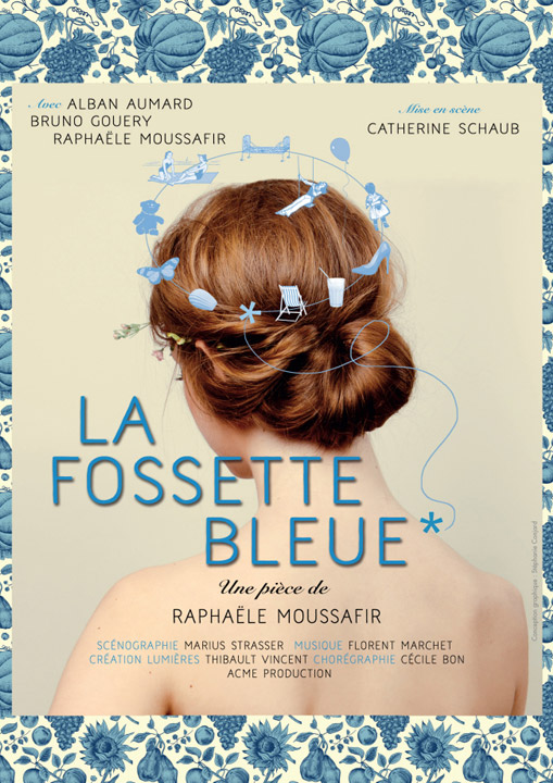 LA FOSSETTE BLEUE. Au théâtre de Tournon-sur-Rhône le jeudi 1er février 2018 à 20h30.